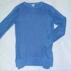 L.L. Bean Knit Blue Sweater